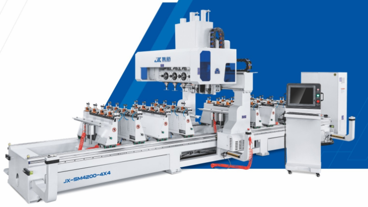 JX-SM4200-4X4  龍門式榫卯加工中心